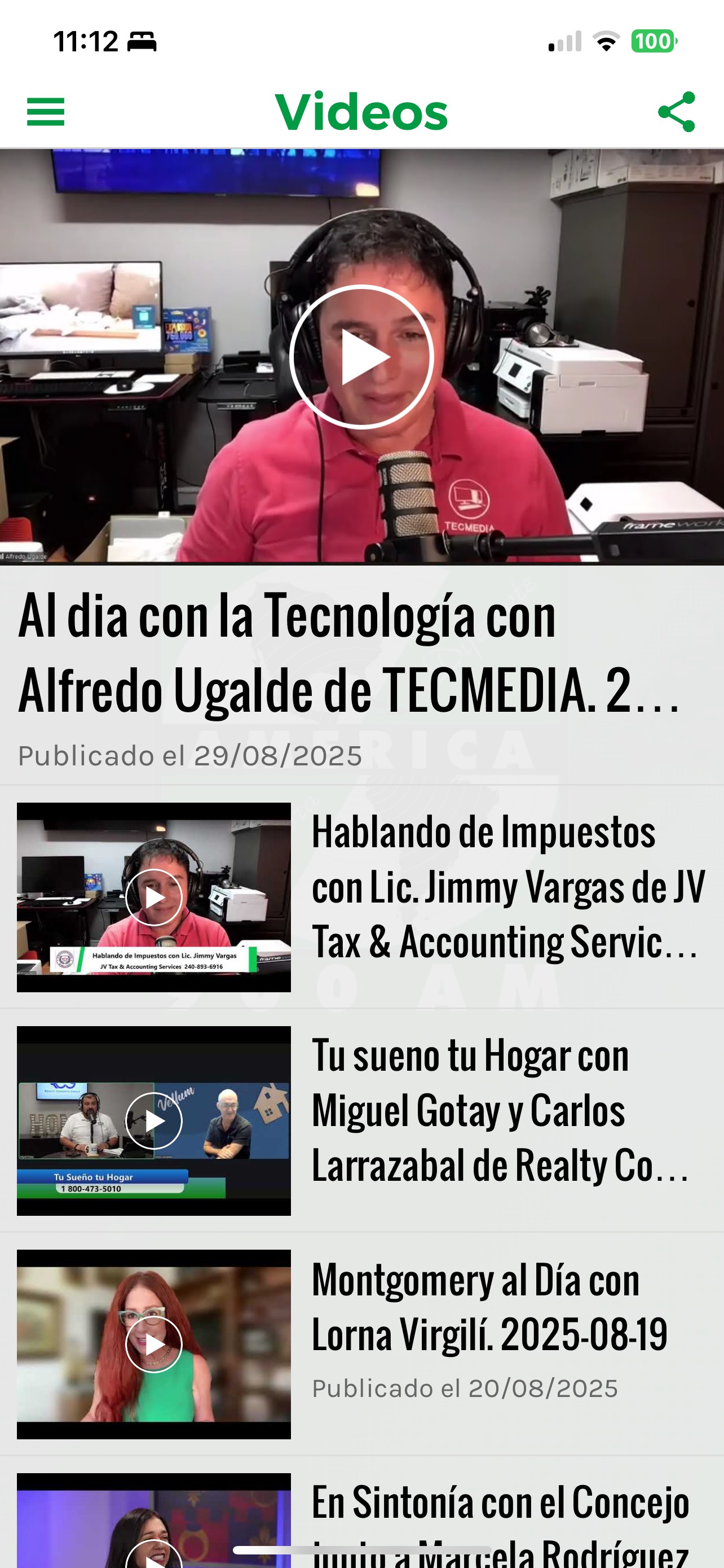 Video Podcast