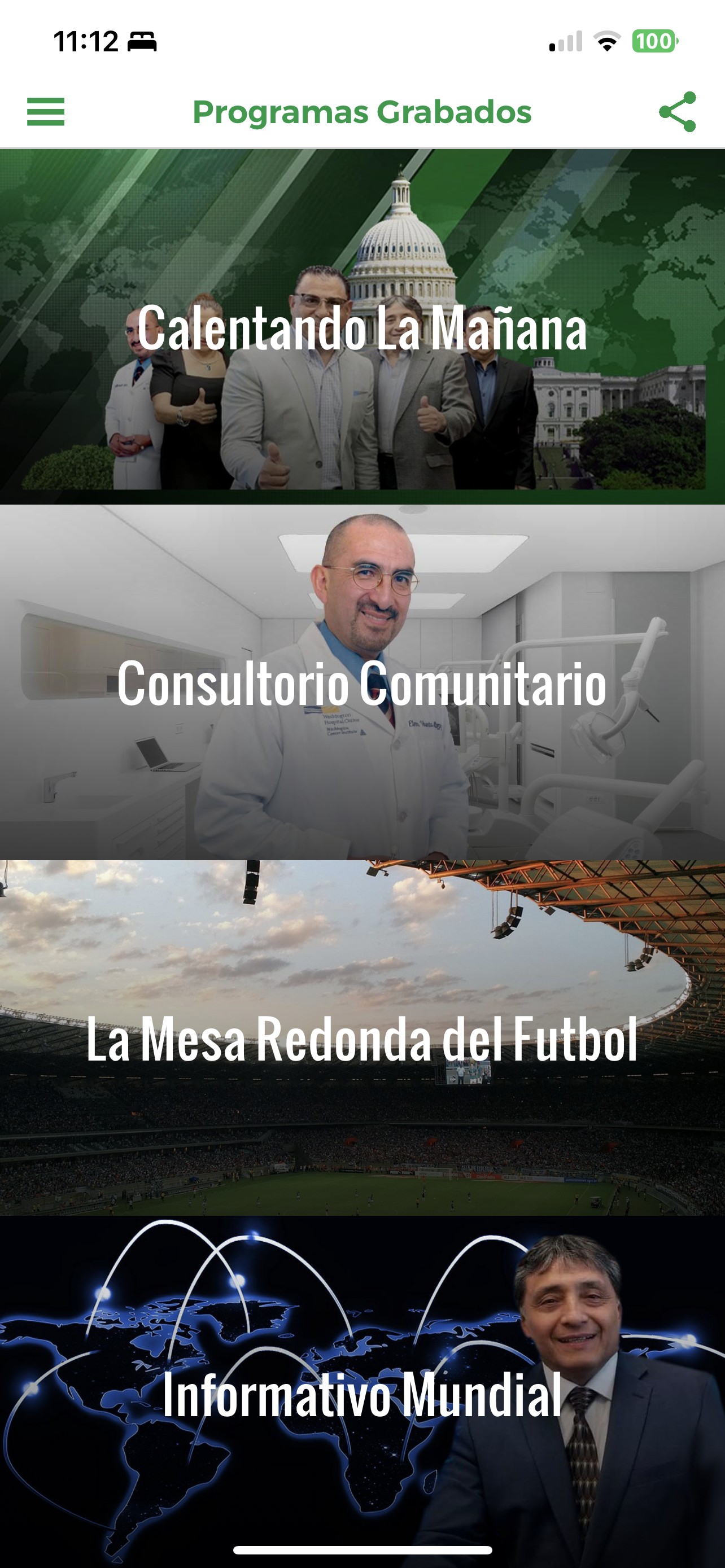 Programas Grabados